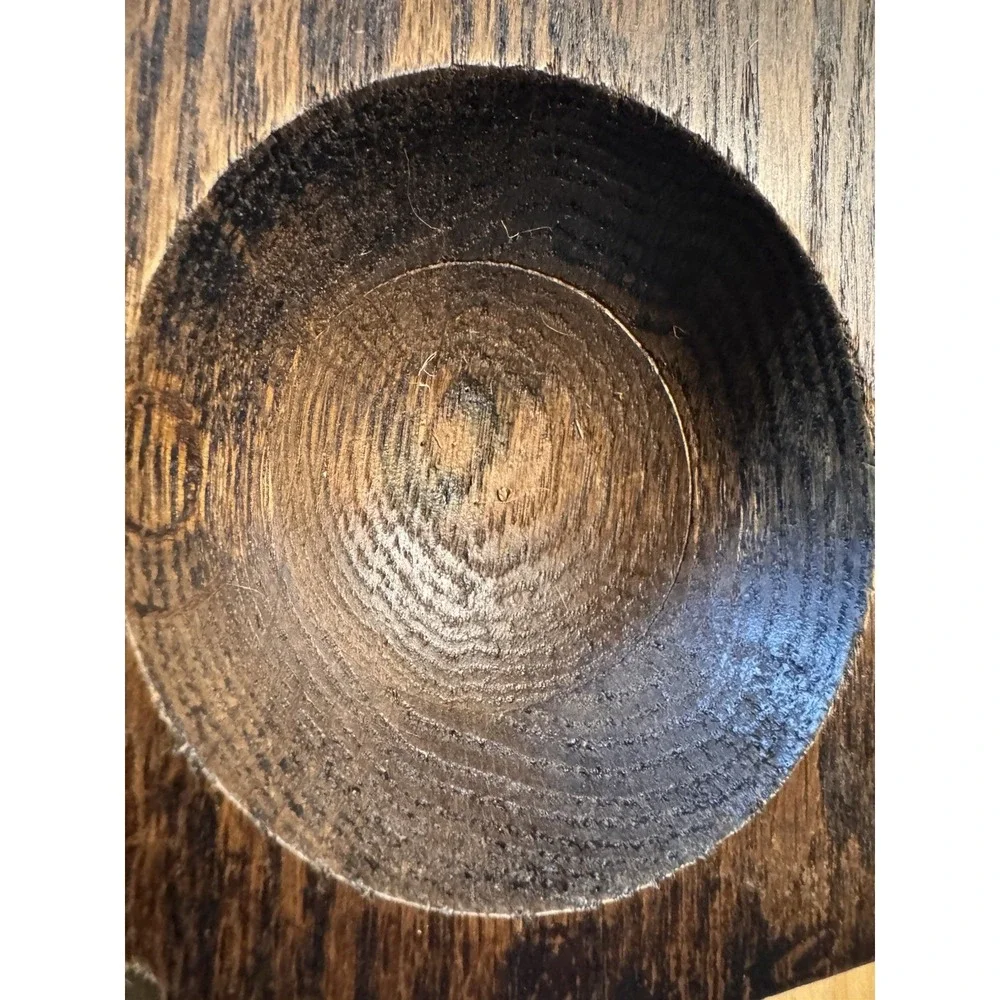 Antique Wooden Coin Tray Sorter Insert From Cash Drawer 19th-20th Century